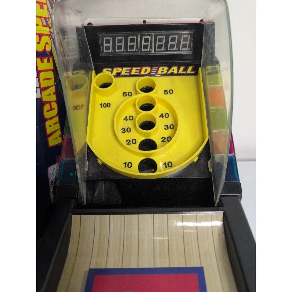 Ideal Speed Ball Electronic Skee Ball Machine Arcade Carnival Game